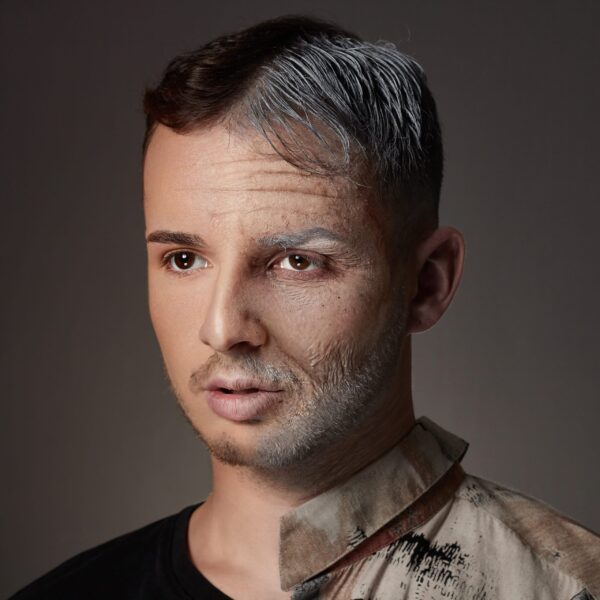 Maquillage vieillissement au latex