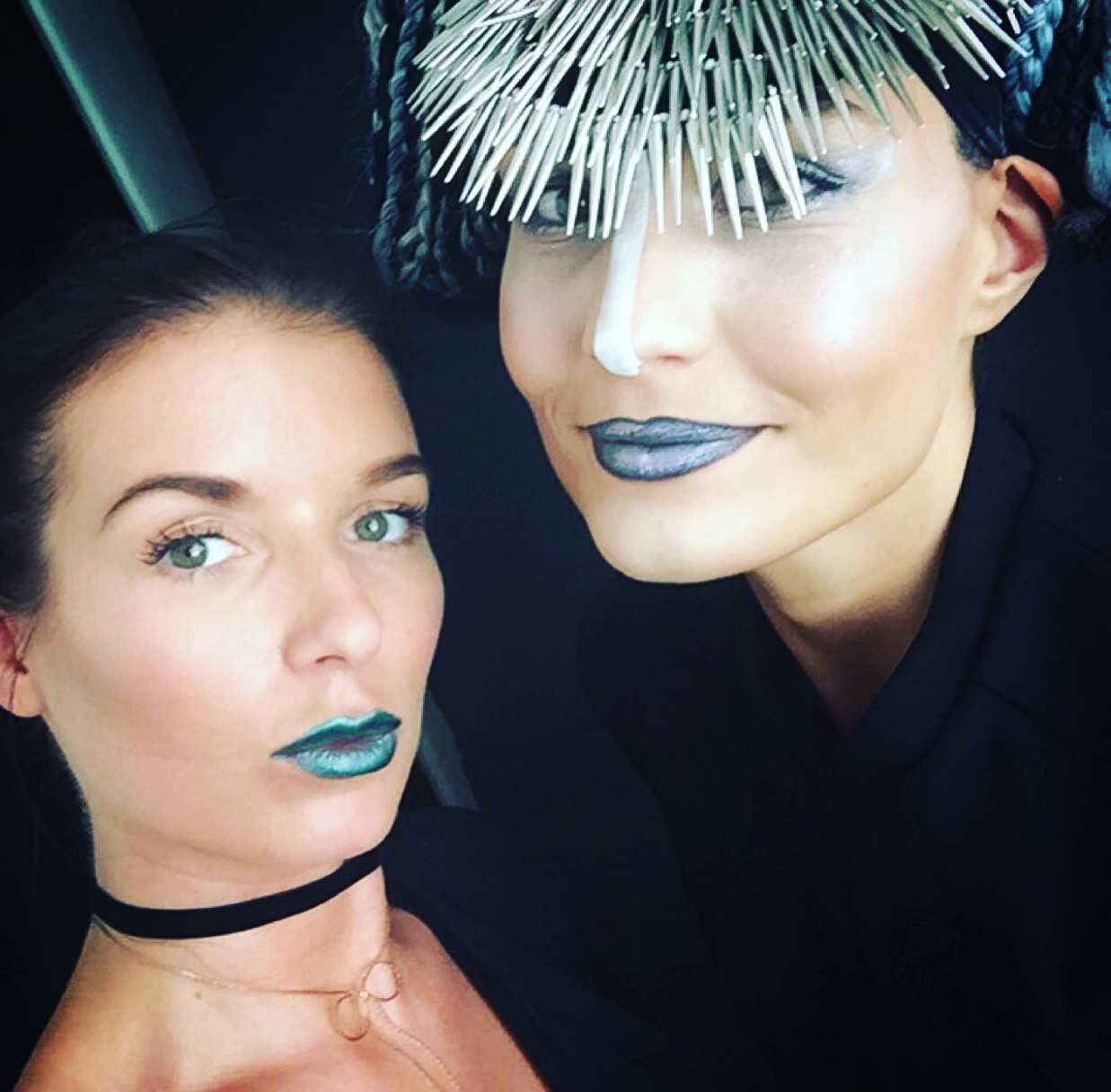 Shooting photo maquillage avant garde