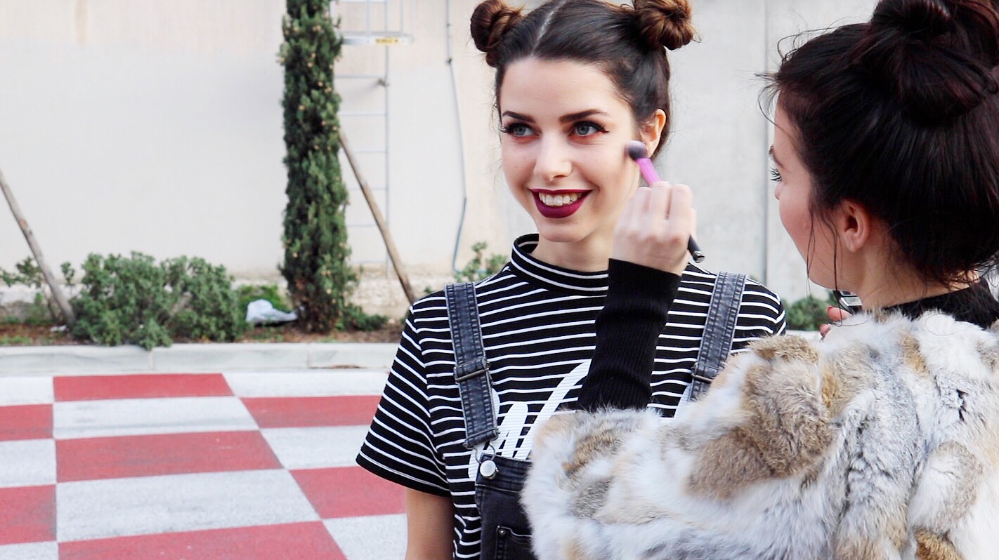 maquillage show shooting photo