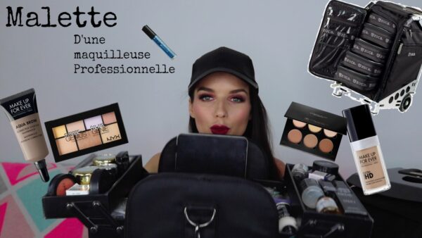 Malette d’une maquilleuse professionnelle