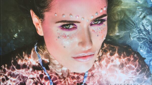 Arty trendy magazine