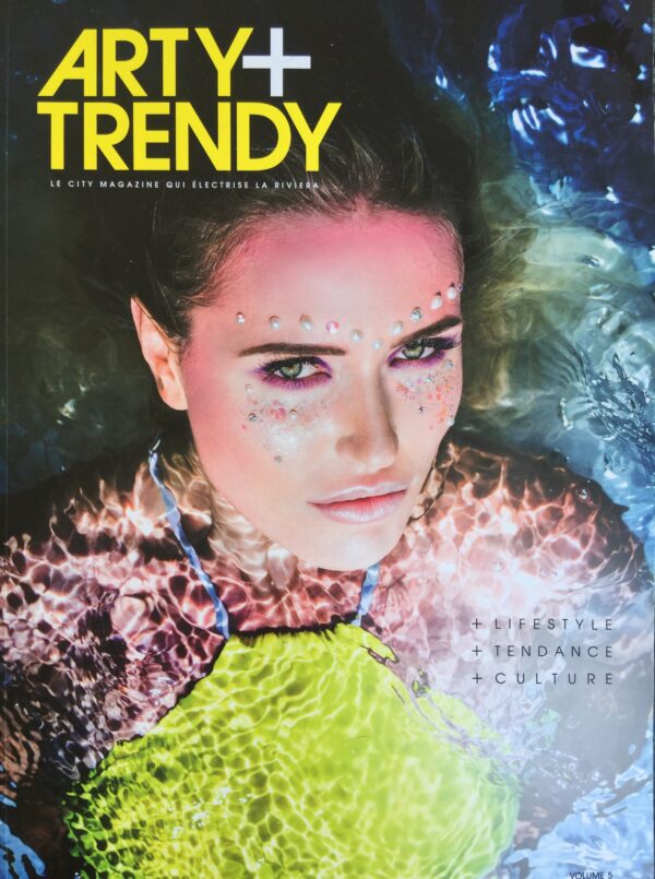 Arty trendy magazine